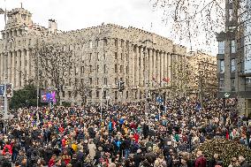 ProGlas Initiative Rallies Thousands In Belgrade