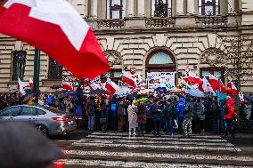 Protest Against Changes In Polish Public Media