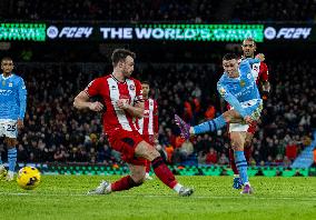 (SP)BRITAIN-MANCHESTER-FOOTBALL-ENGLISH PREMIER LEAGUE-MANCHESTER CITY VS SHEFFIELD UNITED