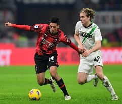 (SP)ITALY-MILAN-FOOTBALL-SERIE A-AC MILAN VS SASSUOLO