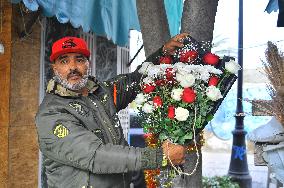 TUNISIA-TUNIS-NEW YEAR-FLOWER VENDORS