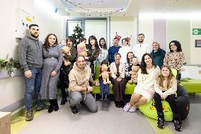 Olena Zelenska Visits Okhmatdyt Children's Specialized Hospital