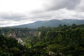 Ngarai Sianok Scenery In West Sumatera Indonesia