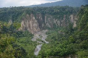 Ngarai Sianok Scenery In West Sumatera Indonesia