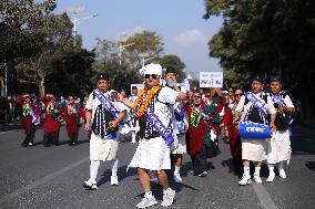 Tamu Lhosar Festival Celebration In Nepal.