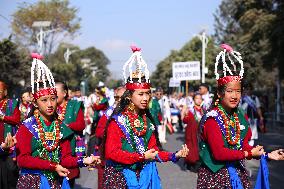 Tamu Lhosar Festival Celebration In Nepal.