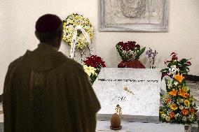 Mass On The First Anniversary Of The Death Of Pope Benedict XVI  - Vatican