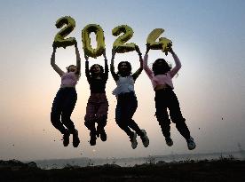 INDIA-BHOPAL-NEW YEAR CELEBRATION