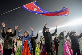 New Year's Day in Pyongyang