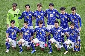 Football: Friendly between Japan and Thailand