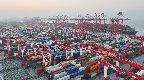 Yangshan Deep-water Port Area of Shanghai Port