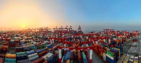 Yangshan Deep-water Port Area of Shanghai Port