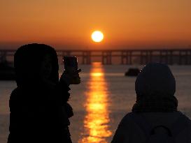 CHINA-NEW YEAR-SCENERY-SUNRISE (CN)