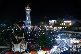 Ahead Of The New Year Celebrate In Bukittinggi City