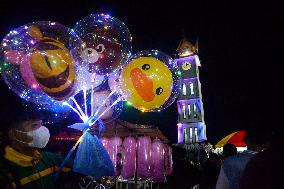 Indonesia Celebrate New Year's Eve In Bukittinggi