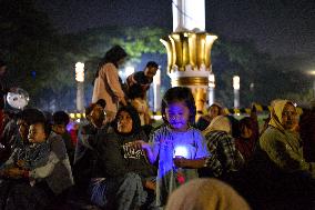 2024 New Year Celebration In Bandung Indonesia