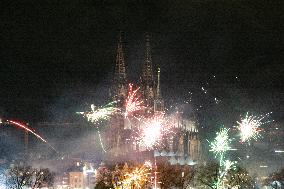 New Year Celebration Amid Warning Of Terror Attack In Cologne