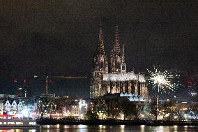 New Year Celebration Amid Warning Of Terror Attack In Cologne