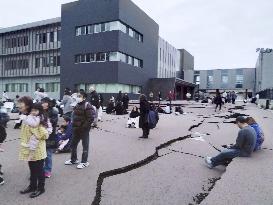 M7.6 quake rocks Sea of Japan areas