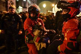 New Year's celebrations in Paris 2024