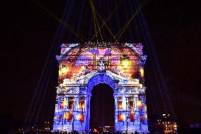 New Year's celebrations in Paris 2024