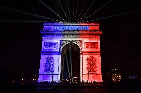 New Year's celebrations in Paris 2024