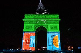 New Year's celebrations in Paris 2024