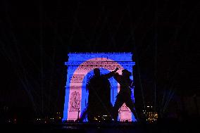 New Year's celebrations in Paris 2024