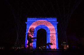 New Year's celebrations in Paris 2024