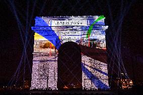 New Year's celebrations in Paris 2024