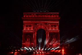 New Year's celebrations in Paris 2024