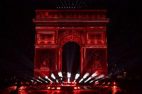 New Year's celebrations in Paris 2024