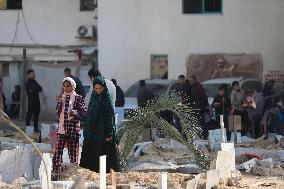 MIDEAST-GAZA-MOURNING