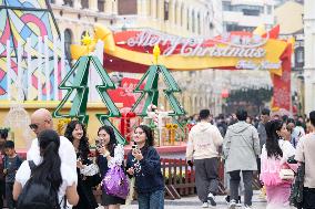 CHINA-MACAO-FESTIVAL EVENTS-NEW YEAR CELEBRATIONS (CN)