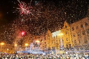 CROATIA-ZAGREB-NEW YEAR CELEBRATIONS