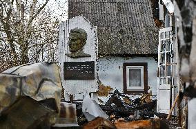 Russians destroy Roman Shukhevych Museum in Lviv