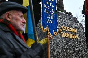 Lviv marks 115th birthday anniversary of Stepan Bandera