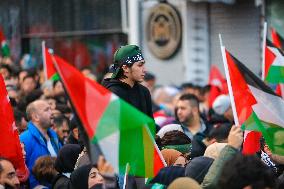 Pro-Palestine Protest - Istanbul