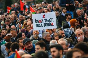 Pro-Palestine Protest - Istanbul