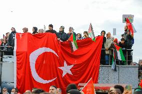 Pro-Palestine Protest - Istanbul