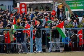 Pro-Palestine Protest - Istanbul