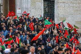 Pro-Palestine Protest - Istanbul