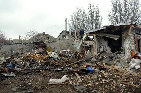 Aftermath of Russian overnight attack in Odesa