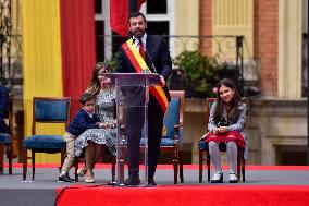 Carlos Fernando Galan Sworn In as Mayor of Bogota