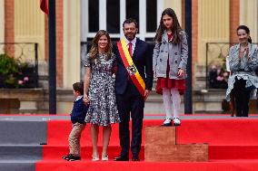 Carlos Fernando Galan Sworn In as Mayor of Bogota