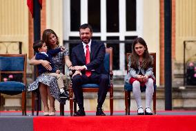 Carlos Fernando Galan Sworn In as Mayor of Bogota