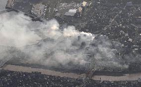 Aftermath of strong quake in central Japan