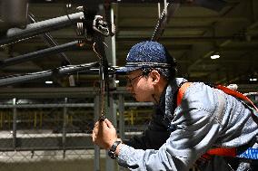 CHINA-INNER MONGOLIA-HOHHOT-BULLET TRAIN-MAINTENANCE (CN)