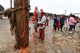 Dance Of The Voladores Of Cuetzalan - Mexico