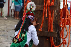 Dance Of The Voladores Of Cuetzalan - Mexico